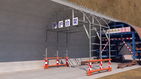 雨山区隧道施工动画制作公司 - 隧道施工工艺和施工方法 - 隧道施工汇报动画视频 - bim 工程施工动画